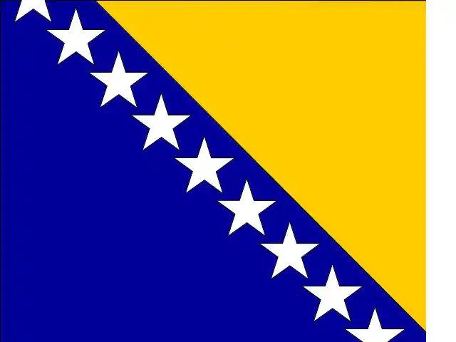 Bosnia & Herzegovina flag